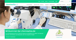 Desktop Screenshot of chemieatlas.de